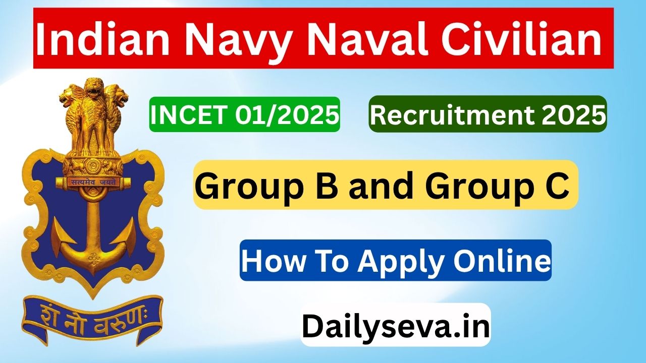 Indian Navy Naval Civilian – Apply Online