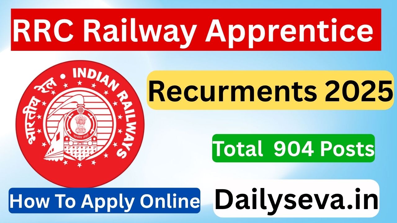RRC Railway Apprentice Recurments 2025 - Apply Now Hurry Up
